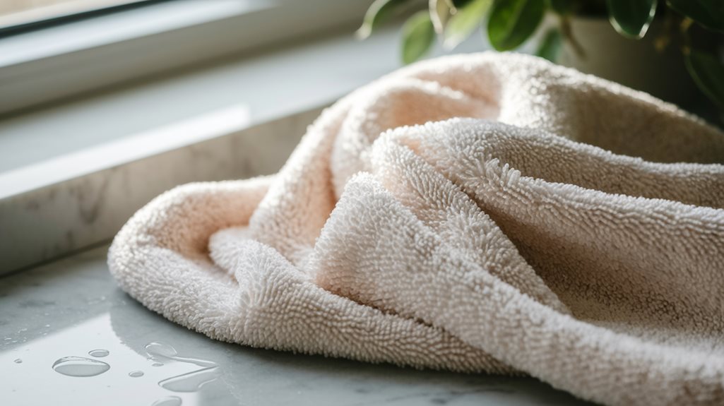 wybieranie odpowiedniego ręcznika