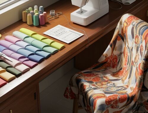 przewodnik szycia pokrowca na krzesło